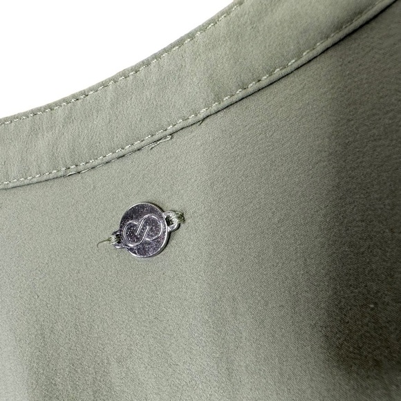 Calia By Carrie Underwood Womans Soft Utility Jumpsuit Sz Small Green Sleeveless - Picture 6 of 8